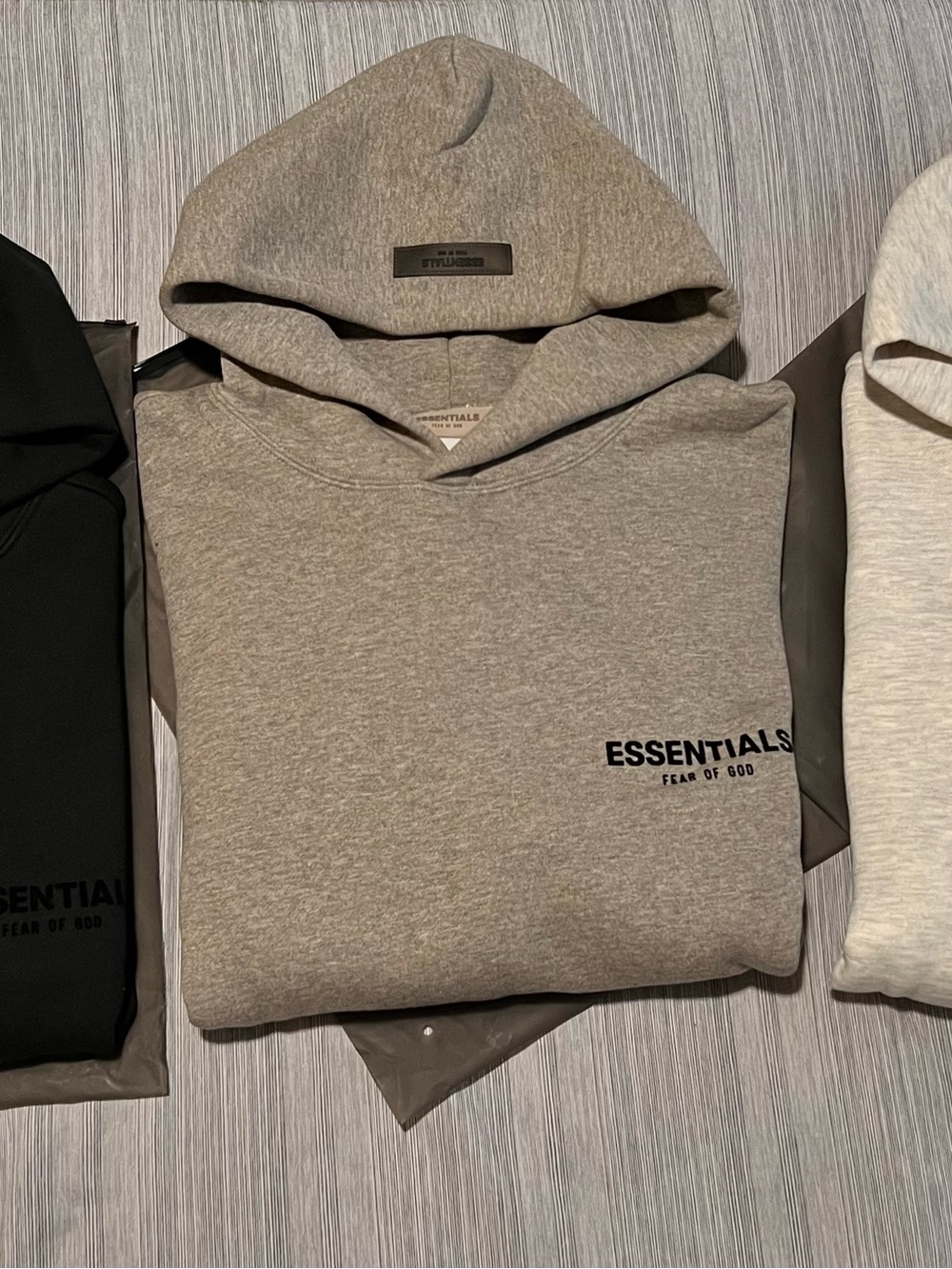 Fear of God Essentials Hoodie - Light Gray